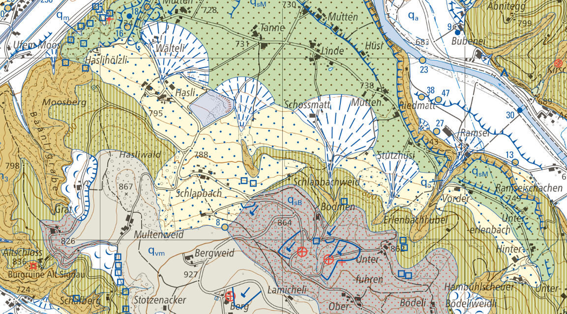 «Geologischer Atlas der Schweiz» neu für die ganze Napfregion