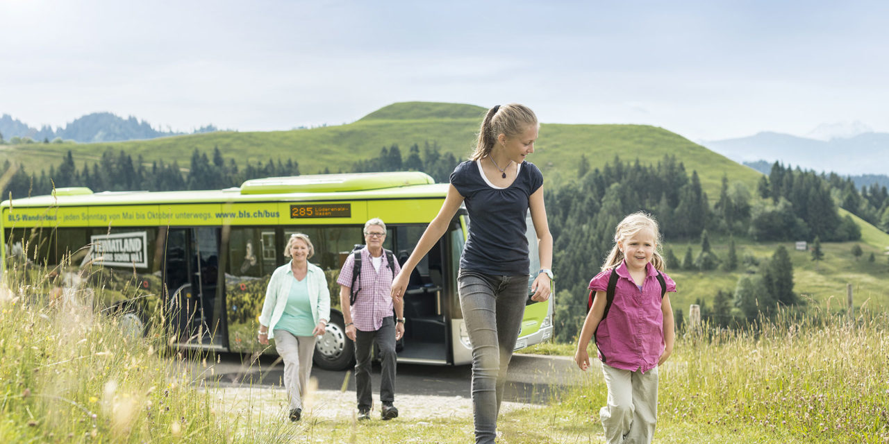 Saisonstart BLS-Wanderbusse